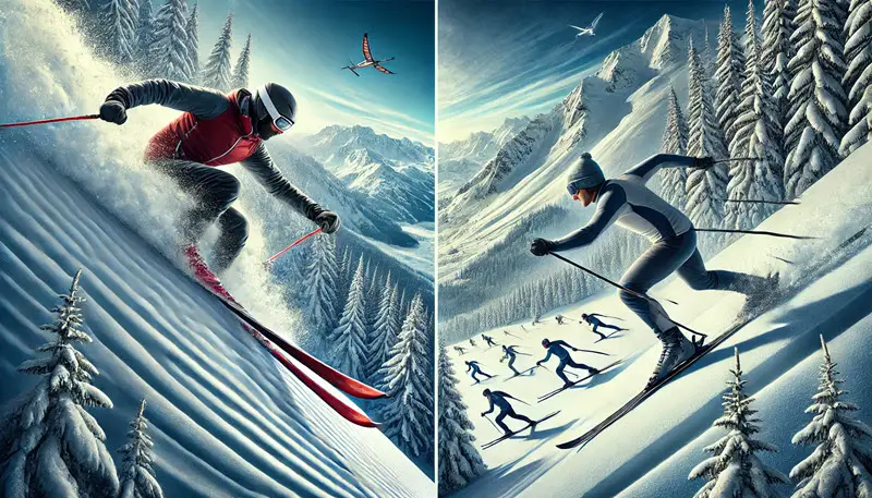 Difference Between Alpine And Nordic Skiing